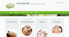 Desktop Screenshot of lotusdayspahawaii.com